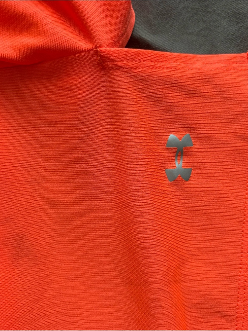 Under Armour Bright Orange Racerback Performance Tank - Picture 4 of 4